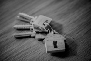 Keys on house key chain buyers LUX. Denver Colorado luxury Real Estate company